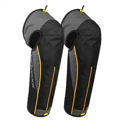 Locomotive riding knee pads to keep warm, windproof, cold and fall, winter locomotive hand guards, men and women, protective windshield equipment