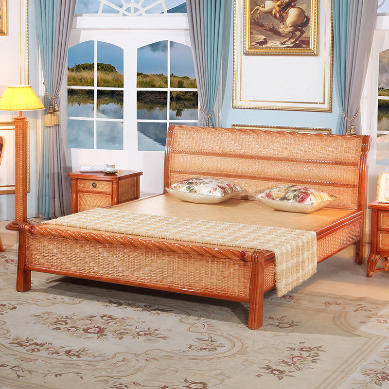 Indonesian Fuji Bed 1 8M True Plant Vine Bed Live Bed Double Single Bed & Breakfast 1 5M vine bed