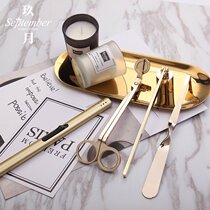 Aroma Candle Tool Set Candle Extinct Candle Candle Cover Extinguishing Candle Cutter Three Piece Set Pallet Igniter