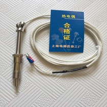 Shanghai Electric appliance meter three plants WRNT-01 02 pressure spring type thermocouple K type 0-800 degrees temperature sensor