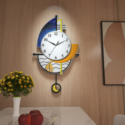 Dianlan Wall Clock Living Room Clock Home Creative Decorative Painting Silent Clock Wall Bedroom New Quartz Clock Wall Watch
