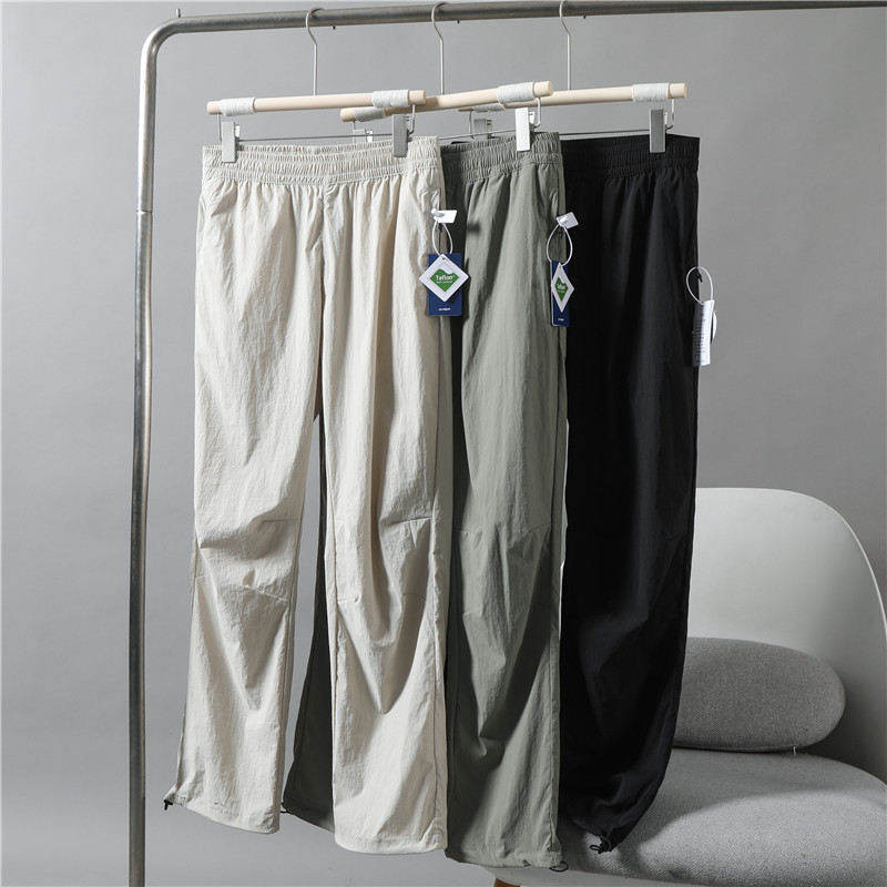American Retro! Cabinet 399! Three-Dimensional Pleated Design! Unisex Mountain-Style Outdoor Functional Workwear Casual Pants