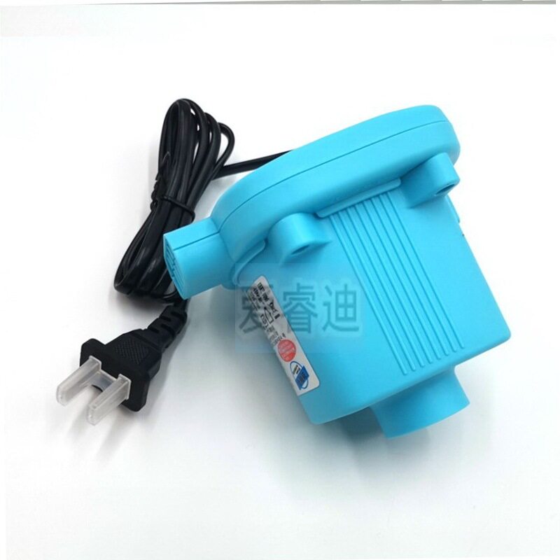 Electric air pump for vacuum compression bags with pump pumps