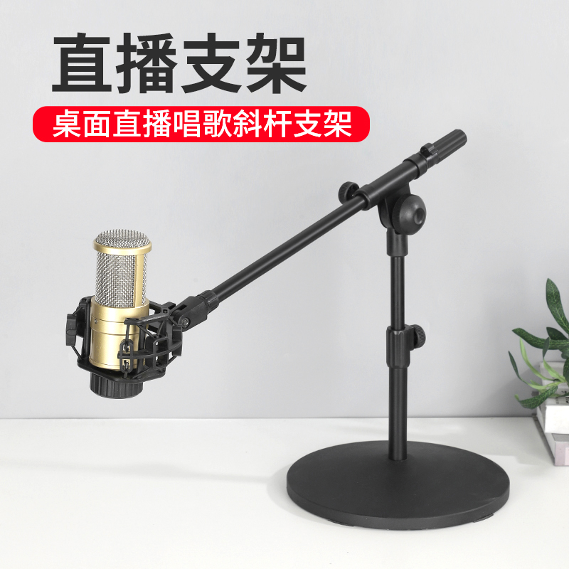Levitt condenser microphone stand desktop 240 shock-proof rack oblique crossbar support base recording singing live