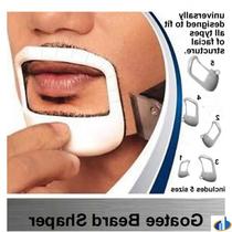 Beard Comb Mens Beard Stencil Tool Beard Styler Beard Trimmer Stencil Repairer