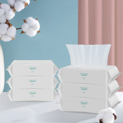 五月印象婴儿棉柔巾新生宝宝专用绵柔巾洗脸巾初生干湿两用柔纸巾