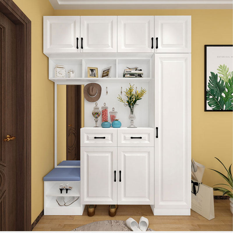 Storage cabinet cloakroom integrated doorway multifunction partition into the home Guan Closing Cabinet Minima Modern Shoe Cabinet Customisation