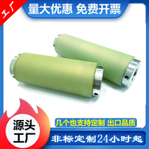 Polyurethane lagged active wheel conveyor belt lagged drum PU wear resistant roller roller spot drive lagged wheel
