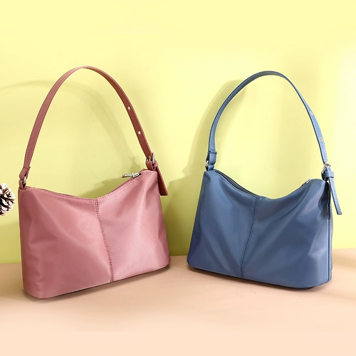 Сумка подмышку, сумка через плечо, сумка на одно плечо, шоппер, нейлоновая небольшая сумка, ткань оксфорд