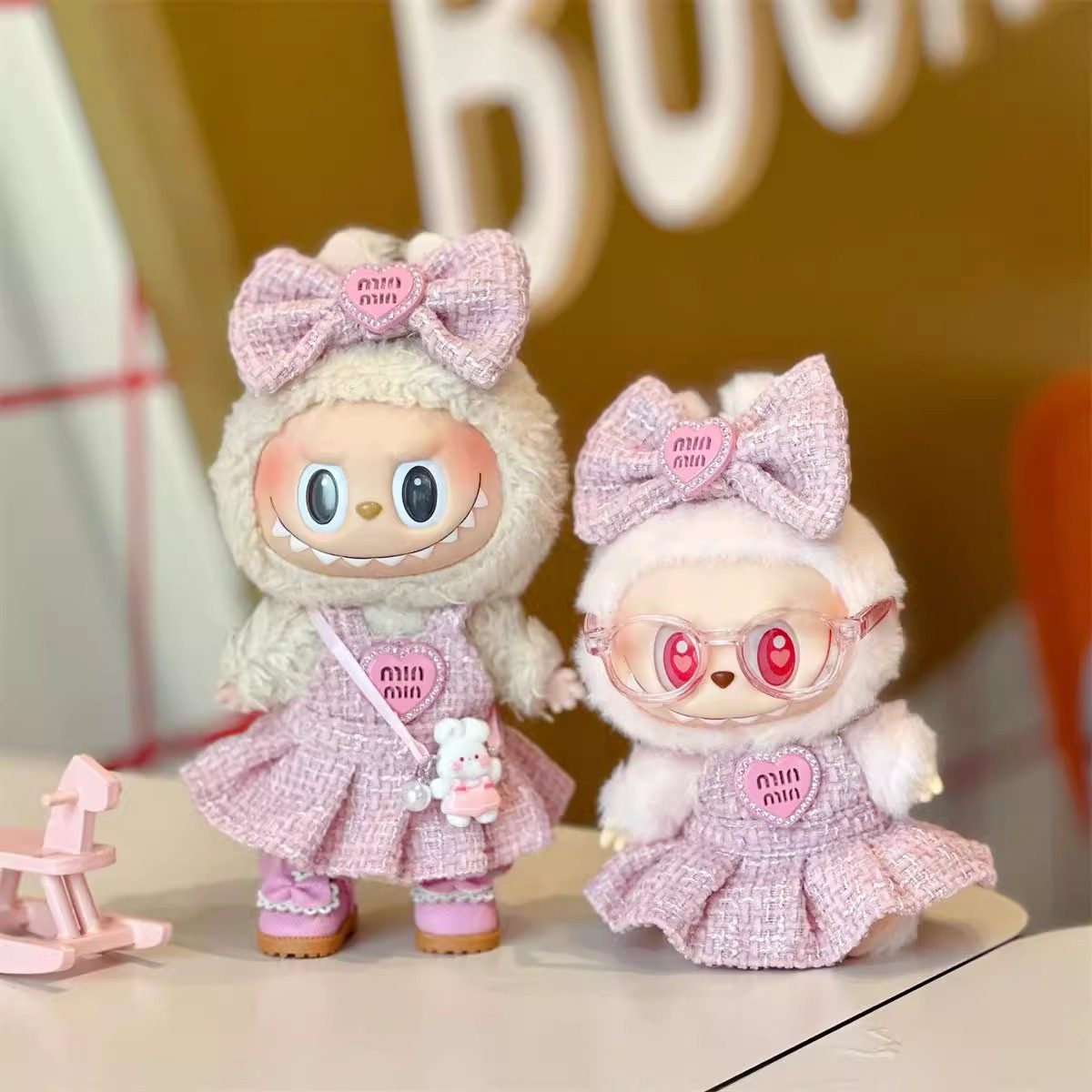 strapless open back dress Doll Cloth Blossom StrawBerry Delight Set