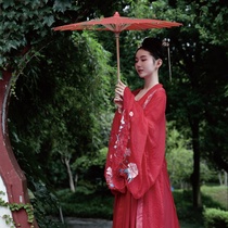 Model catwalk prop umbrella silk fabric umbrella printed umbrella dance performance umbrella cheongsam catwalk umbrella photo prop umbrella