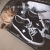 Một đôi giày chính hãng Converse Converse Converse One Star màu đen giày the thao nam giá rẻ Plimsolls