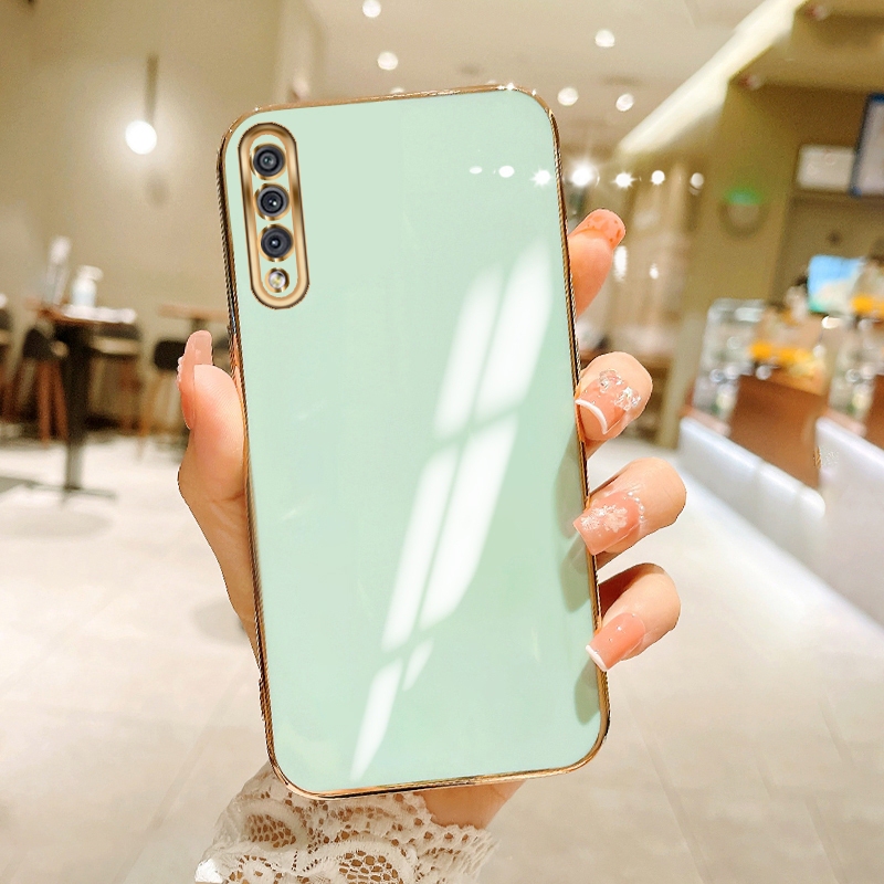 Suitable for Samsung A50S Phone Case, Samsung Galaxy A50S Anti-Drop Soft Case, Sm-A507F Protective Cover, Sm-A507F Silicone Full-Cover 50S Electroplated Trendy Couple Solid Color Case Suitable for Samsung A50S Phone Case, Samsung Galaxy A50S Anti-Drop Soft Case, Sm-A507F Protective Cover, Sm-A507F Silicone Full-Cover 50S Electroplated Trendy Couple Solid Color Case