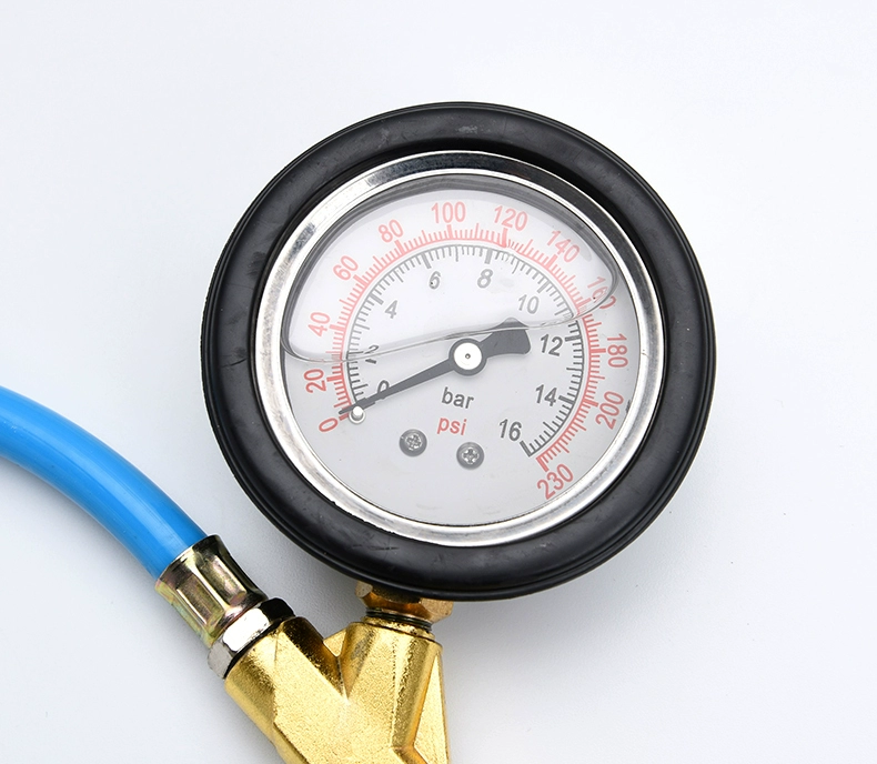 Áp suất kế đồng hồ đo áp suất lốp có độ chính xác cao với áp suất lạm phát đầu xe ô tô theo dõi áp suất lốp đồng hồ đo áp suất súng hơi máy đo áp suất lốp