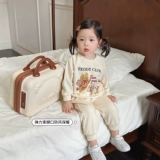 Детская демисезонная толстовка, спортивный детский комплект, в западном стиле