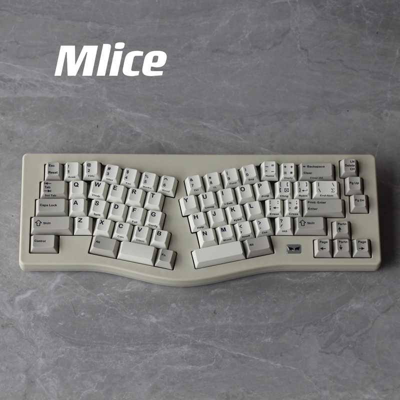 Mlice Shell Kit Alice Keyboard Ergonomic Injection Molded Special-Shaped Electrostatic Capacitance Mechanical Customization