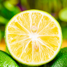 【现摘秒发】青柠檬新鲜当季香水柠檬2斤