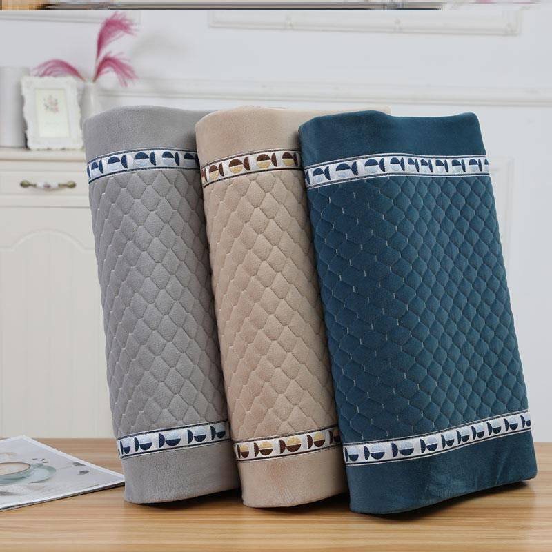 Latex pillowcase 40cmx60cm couple pillowcase a pair of romantic senior children boy pillow towel set large size