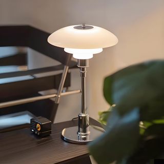 Ph3 Table Lamp Bedroom Bedside Lamp Danish Designer Ufo Study Desk Lamp Light Luxury High-End Vintage Floor Lamp
