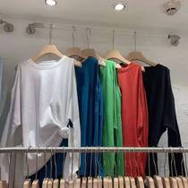 (Pick up leakage) 0316 Nana selected summer new solid color off-shoulder long-sleeved 2201 no return no change