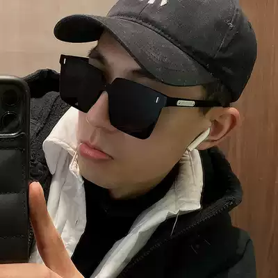 Father's Day gift to send sunglasses for men's driving for middle-aged summer anti-UV for small face polarized sun glasses