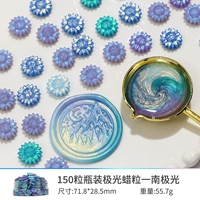 Аврора восковые частицы на юге Авроры (около 150 зерен)