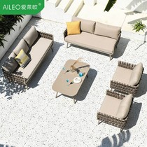 Elio Outdoor Sofa CourtyVilla Terrace Vineyard Creative Chair Creative Furniture Waterproof Outdoor Garden Wine Cottage
