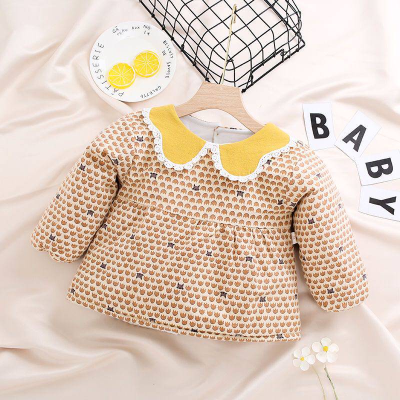 Hood outside wearing gush thickened pure cotton plus cotton eating jacket for men and women children clip cotton inverted coat and autumn winter style hooded sweatshirt