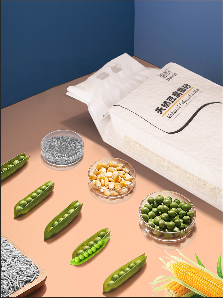 Tofu cat litter deodorizing dust-free activated carbon cat litter mixed cat litter large bag full of 10 kg 20 catties special price