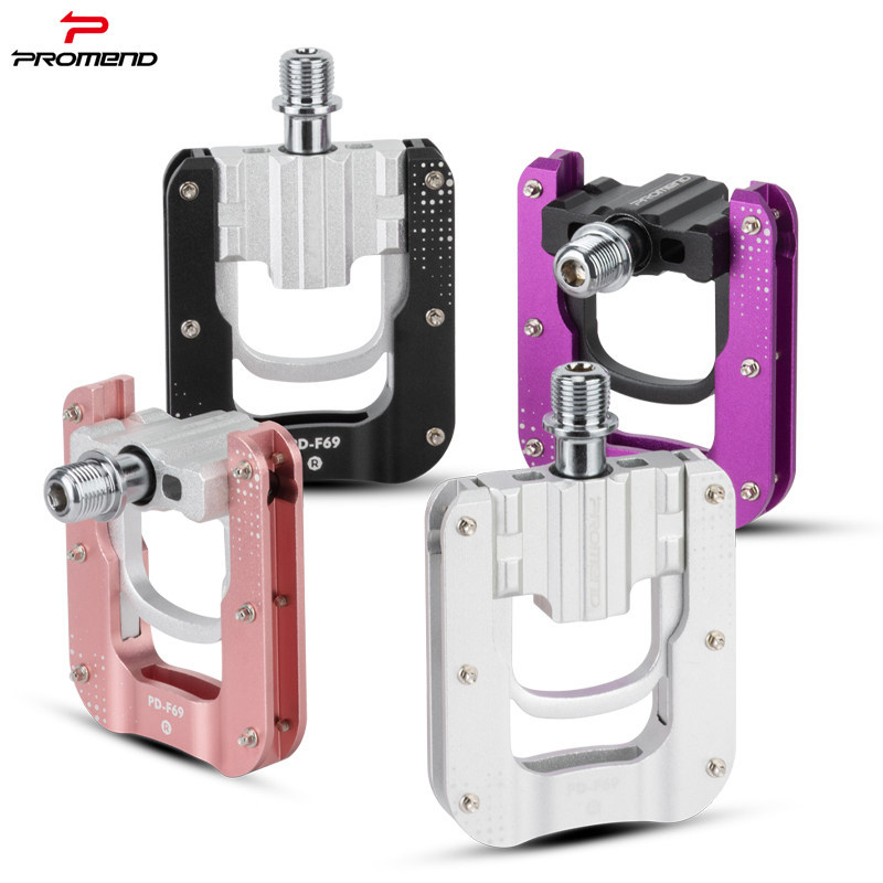Suitable for Folding Bikes, Three-Bearing Pedals, Small Cloth Telescopic Folding Pedals, P8/P10 Anti-Slip Pedals, Cnc Craftsmanship
