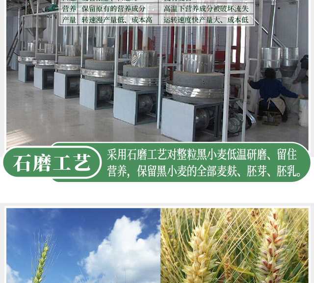 安享好物 安享S级小麦面粉-祁连农庄有机黑全麦面粉 行标 