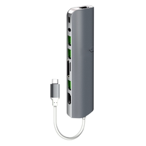 Typec docking station USB expansion notebook HUB Thunderbolt 3 HDMI multi-interface Apple macbook converter Huawei pro network cable port mobile phone cable Xiaomi computer accessories Lenovo