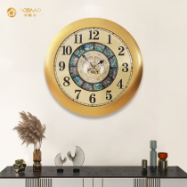 New modern minimalist light extravagant hanging clock living room hanging wall clock table Home mute personality creative stylish quartz clock