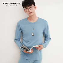 Fall - coat men and outside wear pupils in cotton autumn clothes and teenage underwear single cotton sweater