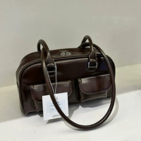 Масляная восковая кожа коричневая