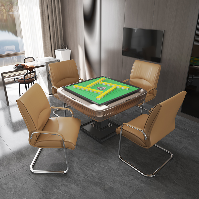 Mahjong chair playing mahjong sitting chair home high-end special chess and card room mahjong machine table back seat