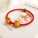 Кролик, браслет с одной бусиной с бусинами, аксессуар ручной работы, DIY