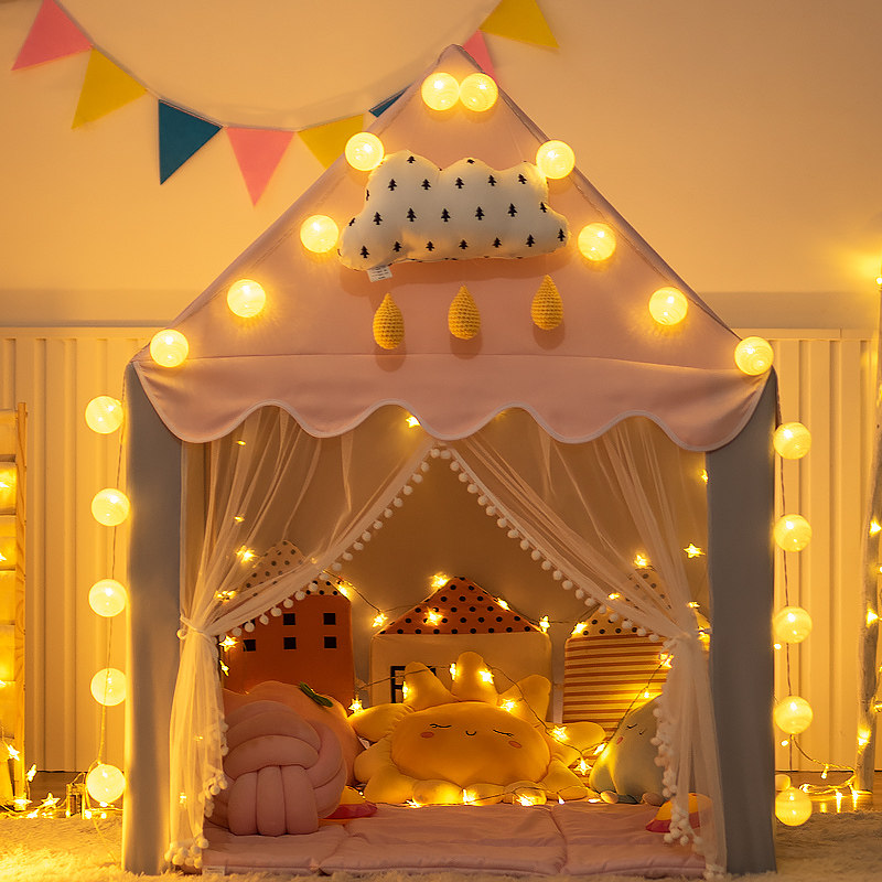 Children's tent indoor game house home baby girl princess castle small house Dollhouse bed artifact