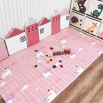 Xiaowanjia Nordic childrens crawling mat living room climbing mat household autumn and winter child mat Rectangular Mat cotton mat