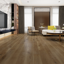 Reinforced composite wood floor wear-resistant household environmental protection waterproof wear-resistant imitation solid wood bedroom Nordic log factory direct sales