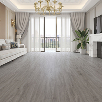 Reinforced composite wood floor home environmental protection bedroom gray light luxury diamond wear-resistant waterproof warm factory direct 12mm
