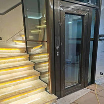 Customized home elevator Indoor automatic manual sightseeing elevator Electric special imported silent small elevator