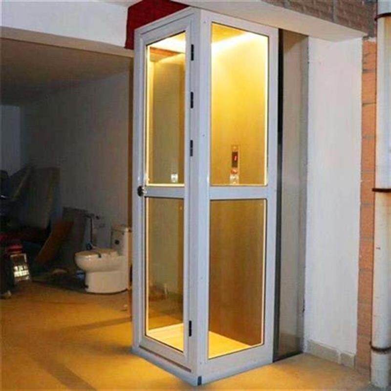 Household mute indoor elevator manual electric automatic lift small mute custom imported lift table folding