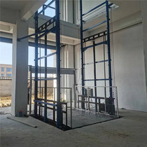 Custom rail freight elevator workshop indoor lift fully automatic household small electric lift platform import folding