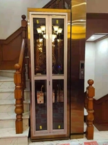 Home elevator indoor manual special automatic up and down stairs silent sightseeing ladder guide rail lift custom foldable