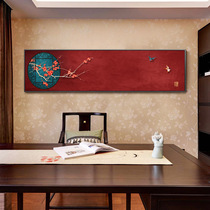 Bedroom Decoration Painting Bedside Hanging Painting Flowers Bird Cozy Fresco Banner Background Wall Nordic Modern Minimalist Room Wall Painting