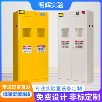 All-steel gas bottle cabinet intelligent alarm explosion-proof safety cabinet single and double bottle acetylene hydrogen storage cabinet gas cylinder cabinet