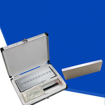 Stainless steel scraper fineness meter single slot double slot fineness plate QXD scraper 0-25-50-100um single slot 0-50um