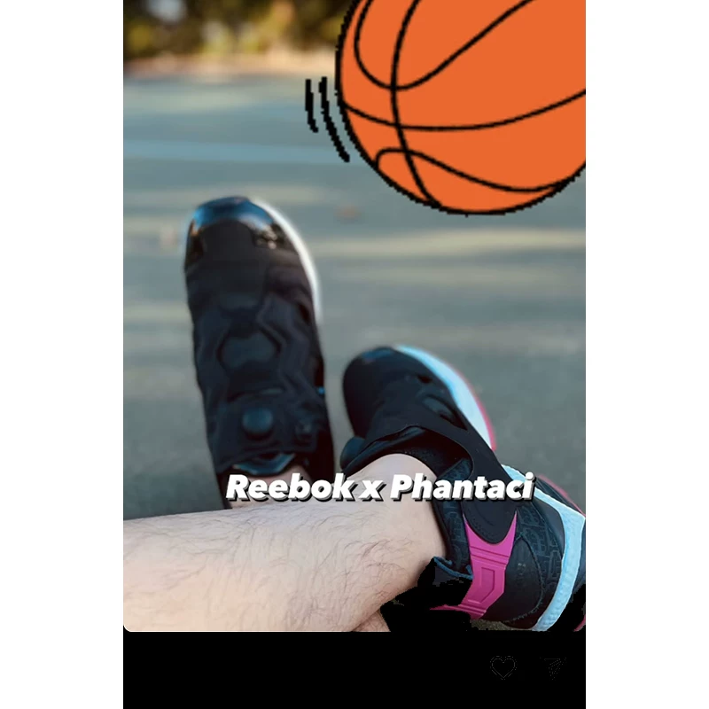[В том же стиле, что у Jay Chou] совместные кроссовки casual брендов PHANTACi x Reebok Instapump Fury