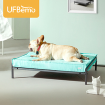 UFBemo Wrought iron marching bed Four seasons universal Satsuma Corgi kennel Cat nest Off-the-ground moisture-proof removable and washable sleeping mat